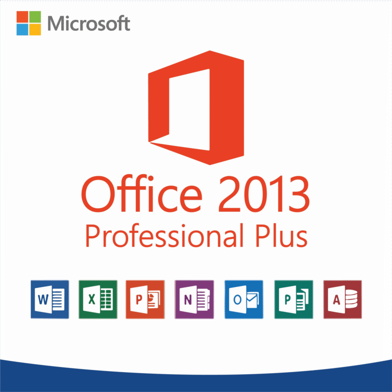 Genuine Microsoft Office 2013 Professional Plus License Key - Word Excel PowerPoint Outlook - Instant Delivery