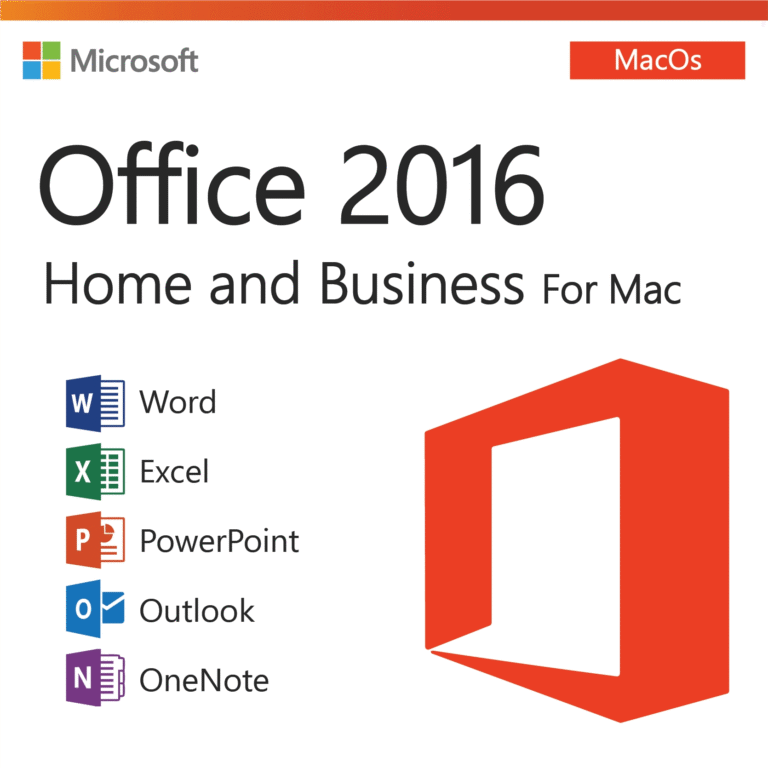 Microsoft Office 2016 Home and Business for Mac – Lifetime License Key