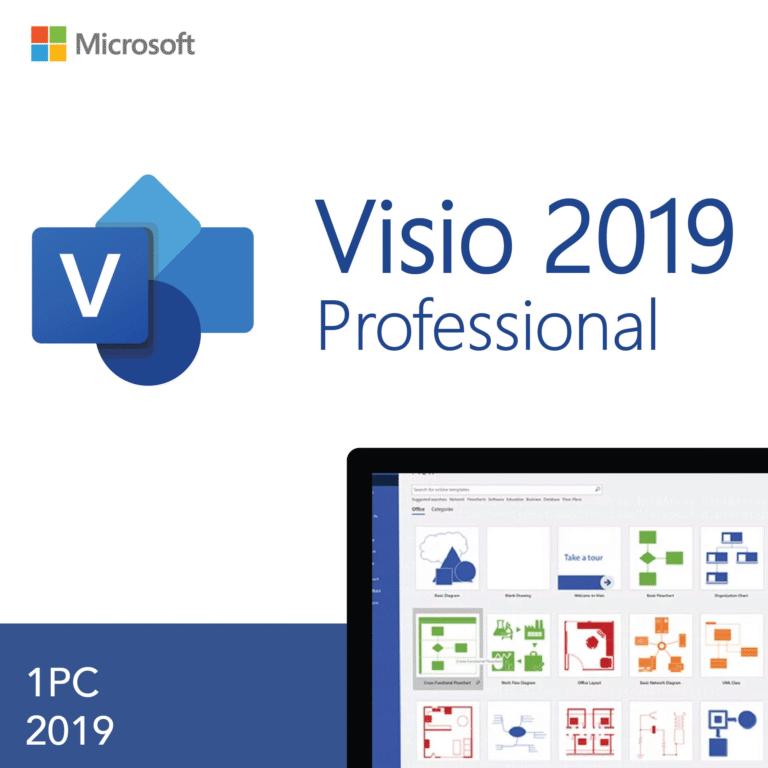 Microsoft Visio 2019 Professional – Lifetime License Key