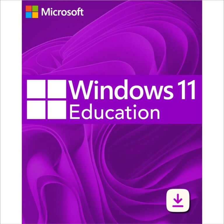Genuine Windows 11 Education License Key with Lifetime Activation - Instant Digital Delivery