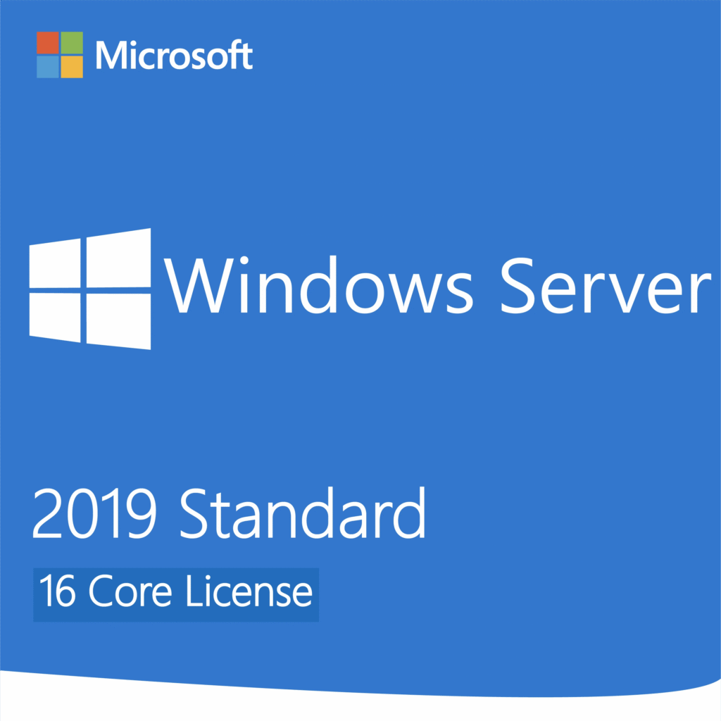 Microsoft Windows Server 2019 Standard 16 Core License Key