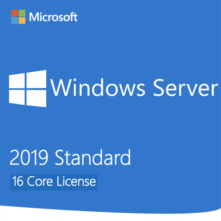 Microsoft Windows Server 2019 Standard 16 Core License Key