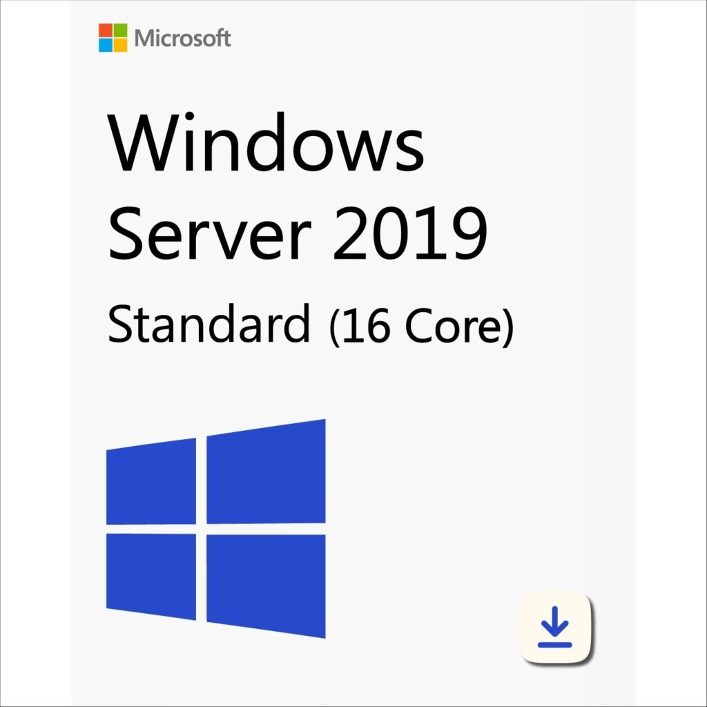 Microsoft Windows Server 2019 Standard 16 Core License Key