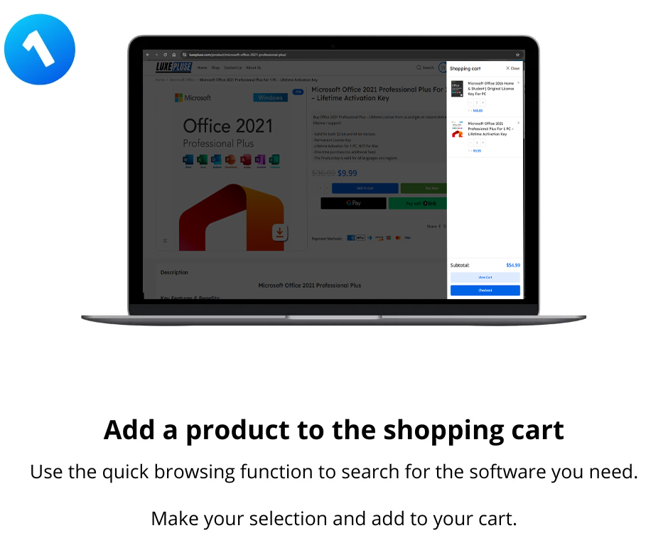 Add product to cart