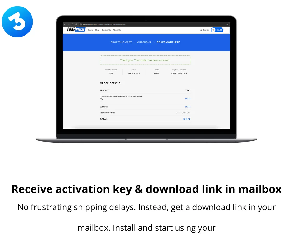 Order completed successfully